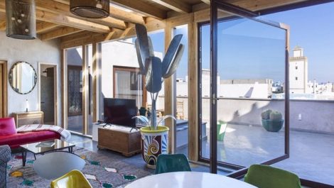 Magnifique Appartement Titré en Médina d’Essaouira – Entièrement Restauré Magnifique Appartement Titré en Médina d’Essaouira – Entièrement Restauré