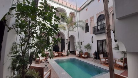 Riad et spa, huit (ou neuf chambres), 300 m² au sol Riad et spa, huit (ou neuf chambres), 300 m² au sol