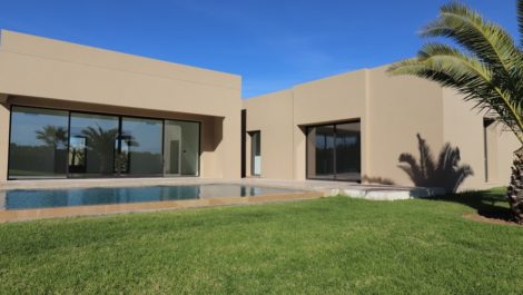 Marrakech : Commercialisation d’un projet neuf de villas à 600 m. de l’Ecole Américaine