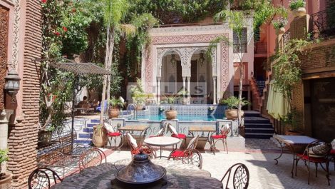 Médina : Magnifique Palais de 1200 m² (au sol) – six patios – Unique !