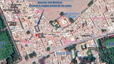Emplacement d’exception au cœur du quartier Sidi Mimoun Emplacement d’exception au cœur du quartier Sidi Mimoun