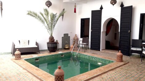 Aucune faute de goût pour ce Riad niché au cœur de la Casbah de Marrakech Aucune faute de goût pour ce Riad niché au cœur de la Casbah de Marrakech