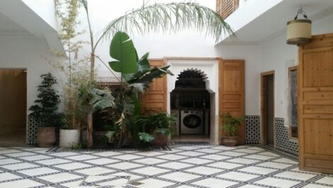 Riad rénové avec vaste patio, 4/5 chambres, beaucoup de luminosité, très bon quartier Riad rénové avec vaste patio, 4/5 chambres, beaucoup de luminosité, très bon quartier