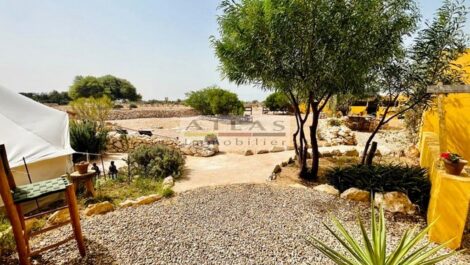 Eco Ranch de 8000 m² en bord de plage à Sidi Kaouki (unique !) – Bail à céder Eco Ranch de 8000 m² en bord de plage à Sidi Kaouki (unique !) – Bail à céder
