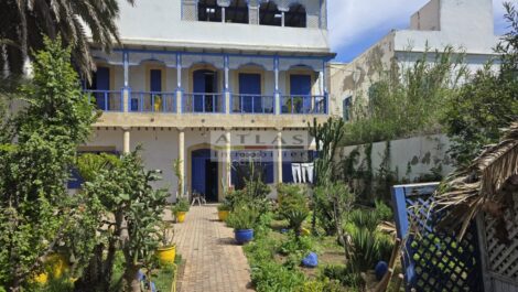 Villa Coloniale Vendue sur la Corniche d’Essaouira – Un Joyau qui sera Préservé Villa Coloniale Vendue sur la Corniche d’Essaouira – Un Joyau qui sera Préservé