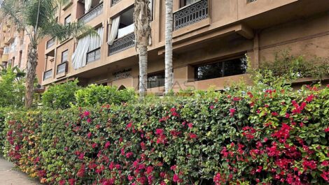 Marrakech : Bel appartement dans un immeuble bordant le Parc El Harti Marrakech : Bel appartement dans un immeuble bordant le Parc El Harti