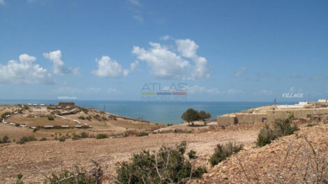 Terrain de 1830 m² avec vue mer – Plage d’Iftane, à 1h d’Essaouira
