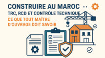 Construire au Maroc : TRC, RCD et contrôle technique – Ce que tout maître d’ouvrage doit savoir