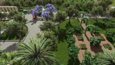 Terrain d’exception d’un hectare avec permis de construire – Palmeraie de Marrakech